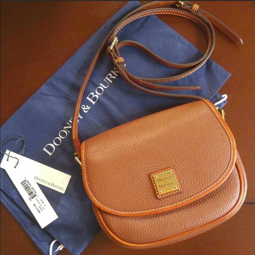 Dooney & Bourke Leather Crossbody “Hallie”